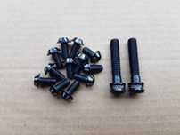 Śruby tytanowe do tarcz hamulca M5x10mm 12 sztuk + 2 śruby M6x30mm