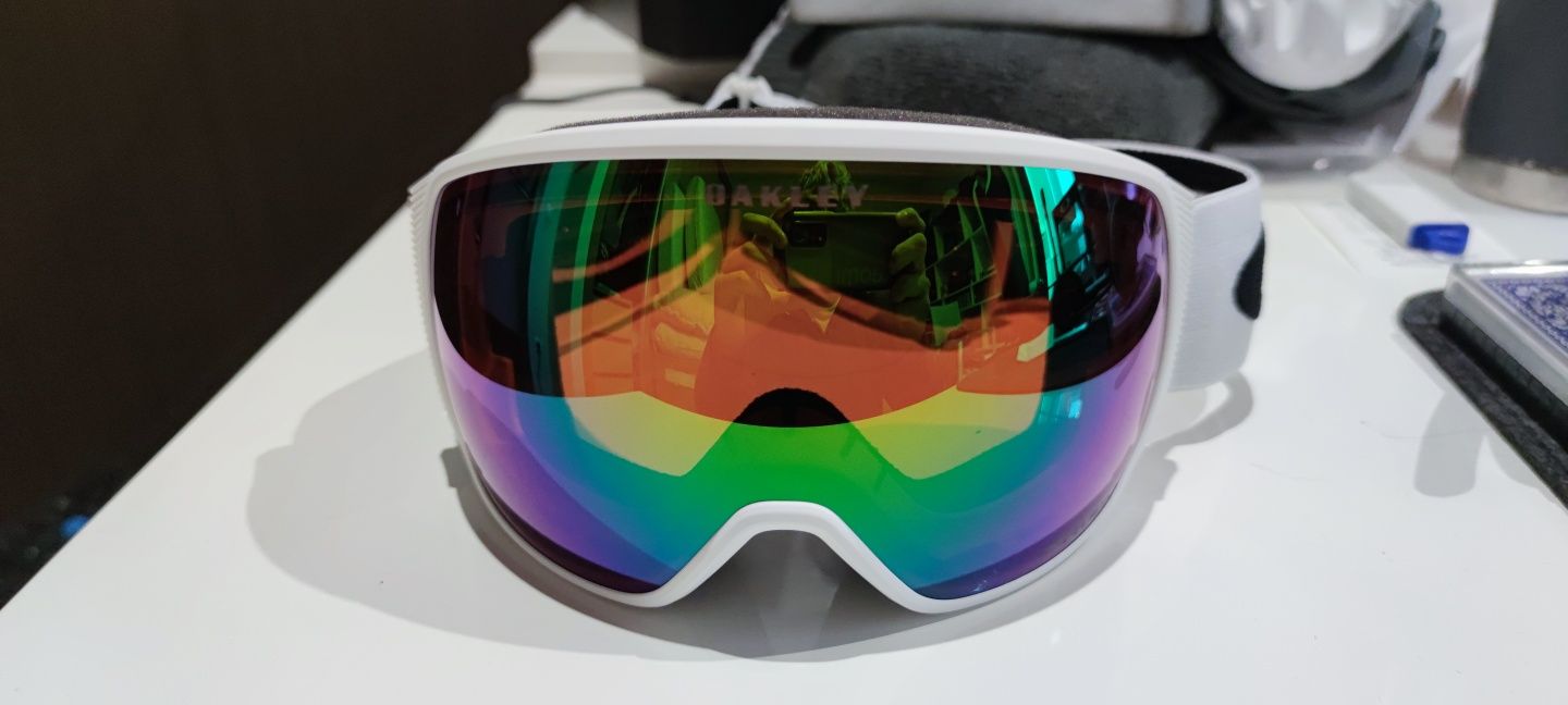 Oakley Fight TRACKER Iridium Jade óculos neve