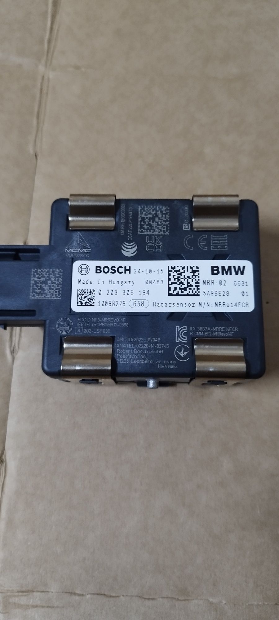 Sensor de radar ACC bmw