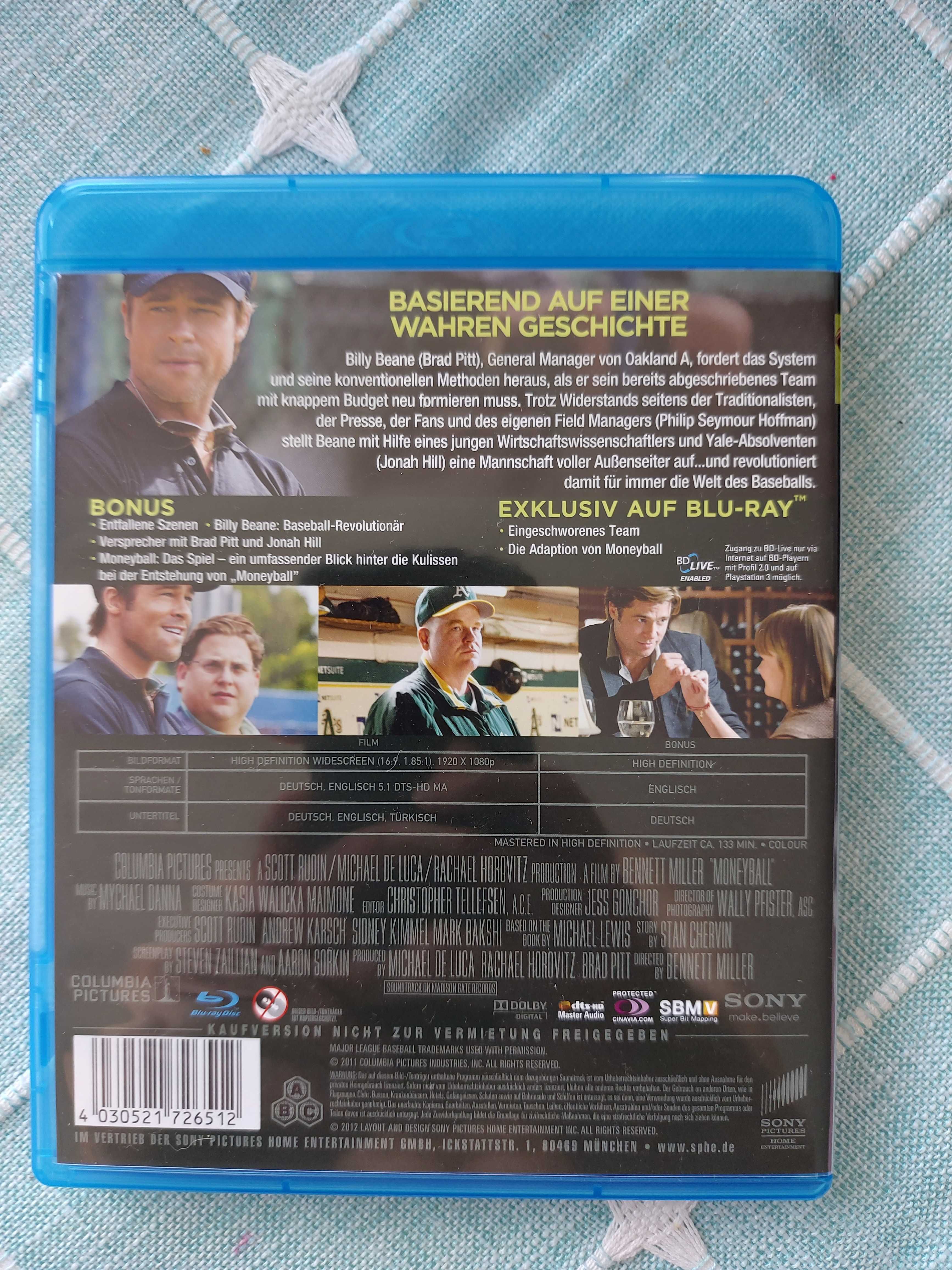 Moneyball blu ray