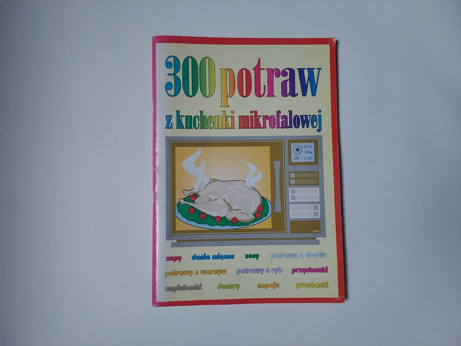 300 potraw z kuchenki mikrofalowej - stan bardzo dobry