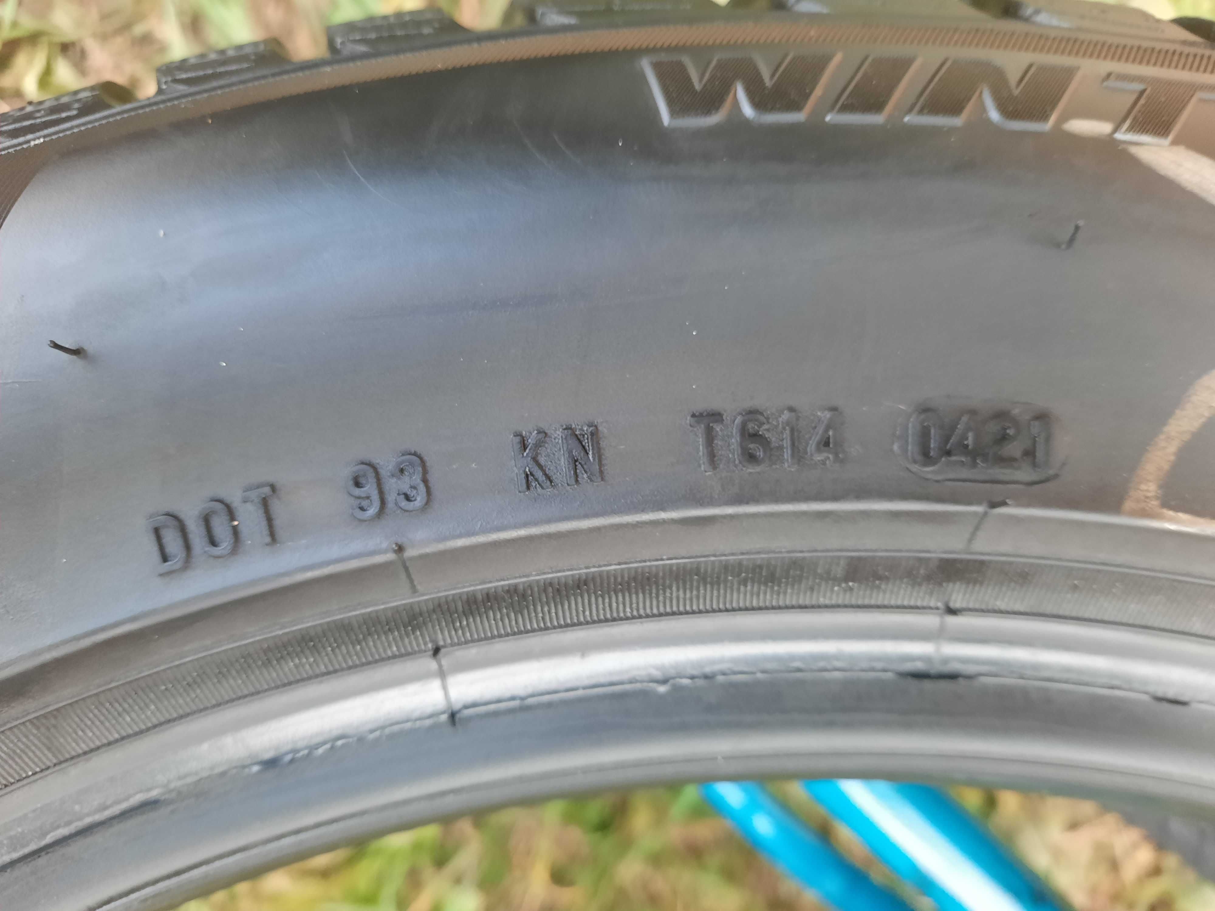 Opony zimowe klasy premium PIRELLI 205/60/17 ok. 6,5 mm