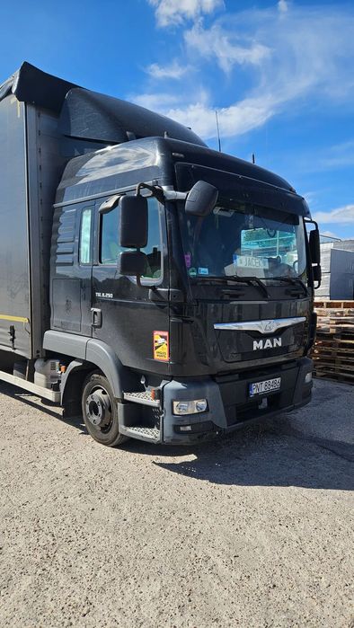 MAN TGL 8,250  ZESTAW TANDEM - MAN TGL 8,250 EURO 6 250KM + Przyczepa KONAR