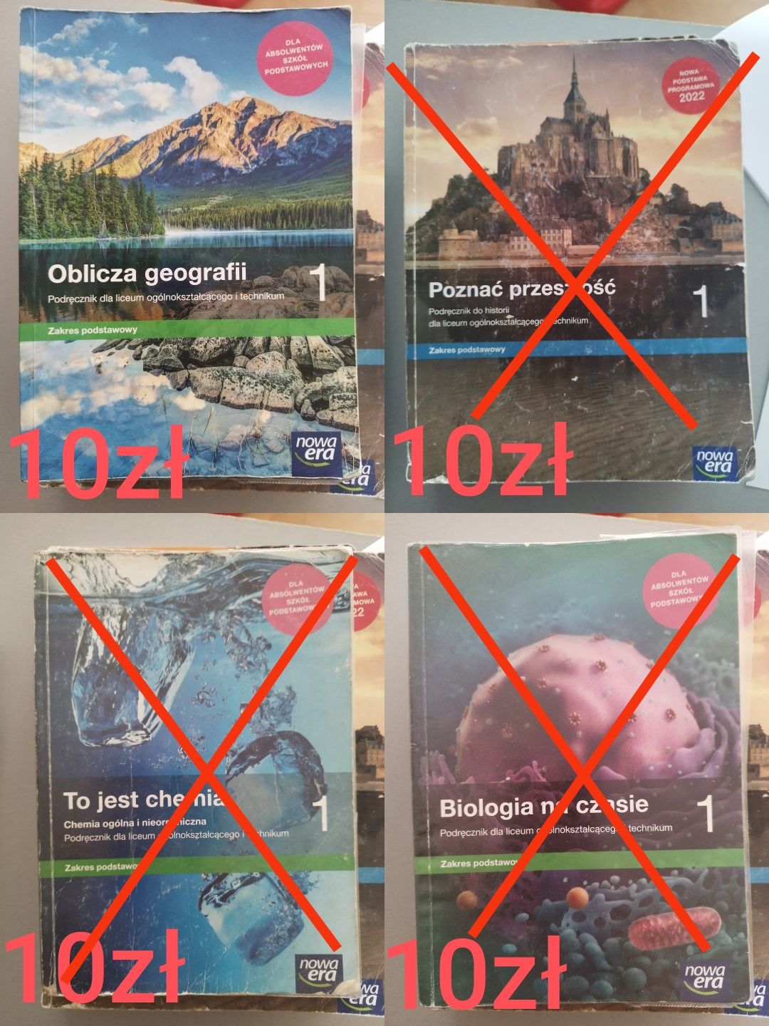Książki do 1 klasy liceum