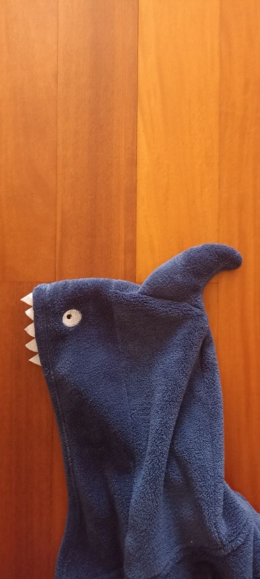 Robe criança, azul, polar, como novo só 7€