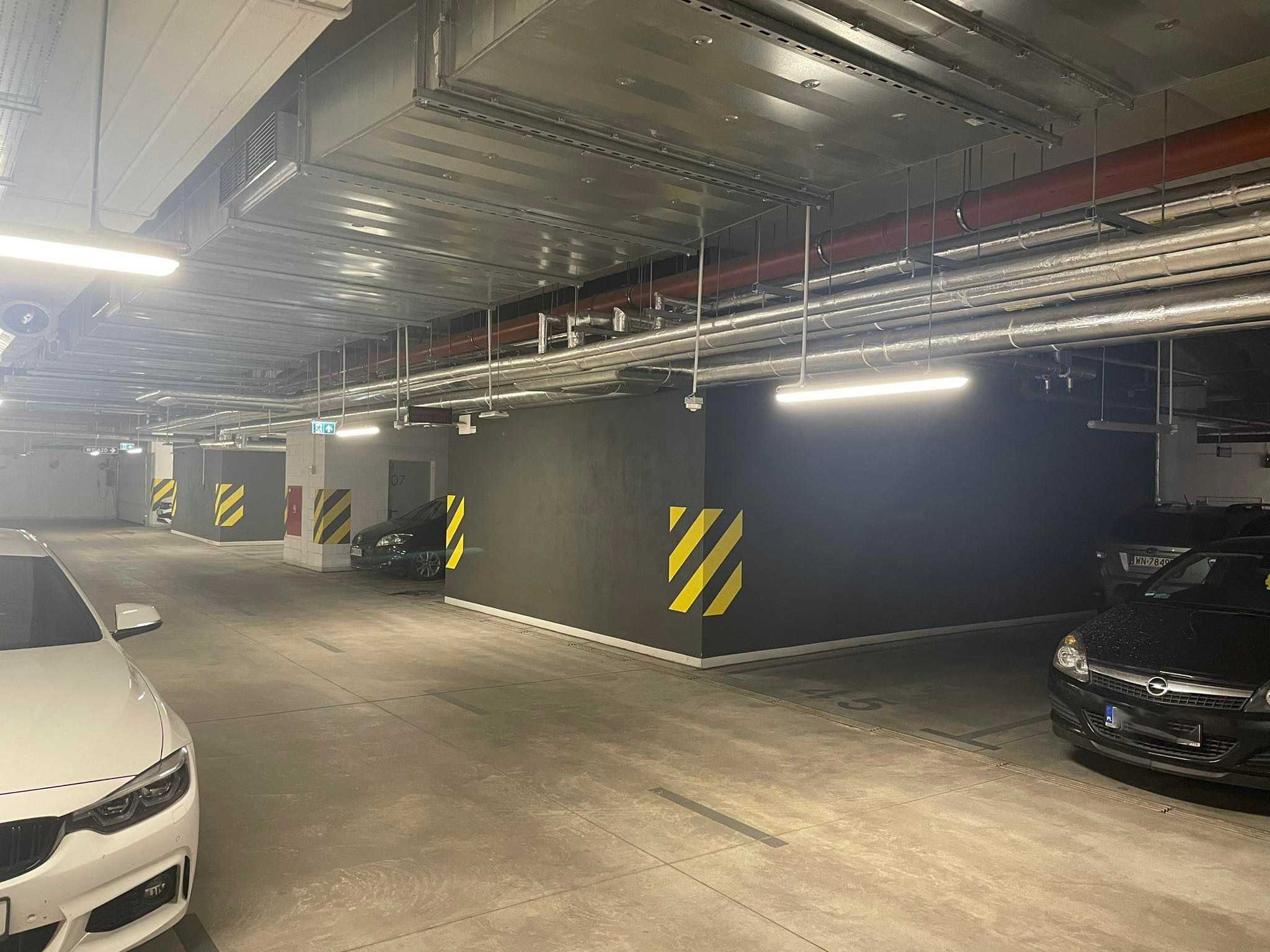Służew - Miejsce parkingowe w garażu podziemnym - wynajem
