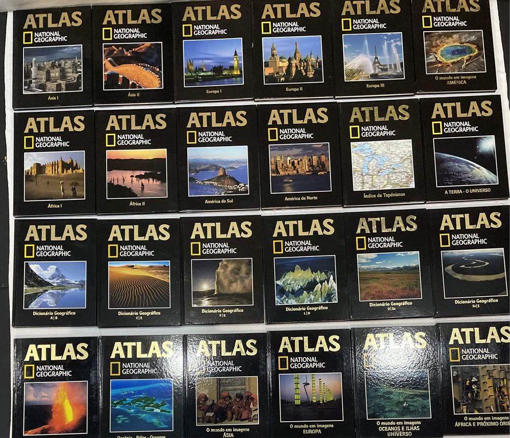 Atlas National Geographic 24 livros