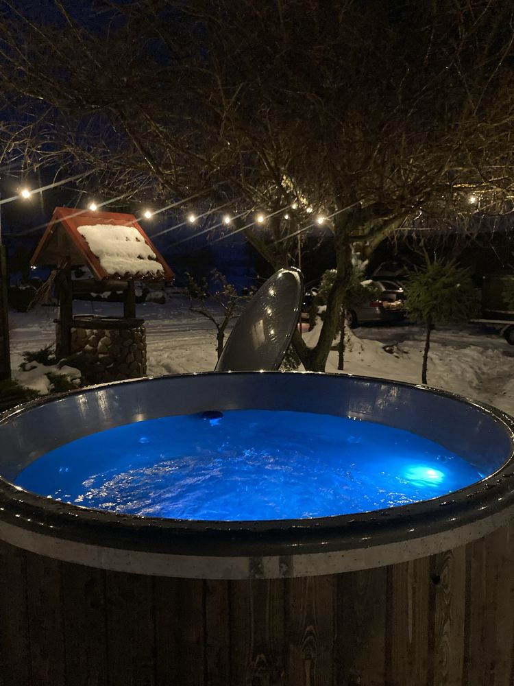 Domek z jacuzzi na wsi / Podlasie / jezioro