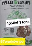 Pellet  pelet Beskidy trzebinia  A1  6mm 16,43zł worek transport