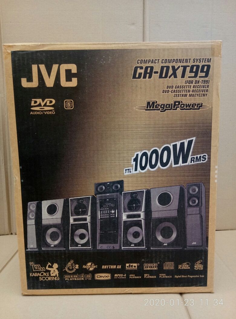 Музыкальный центр JVC DX-T99