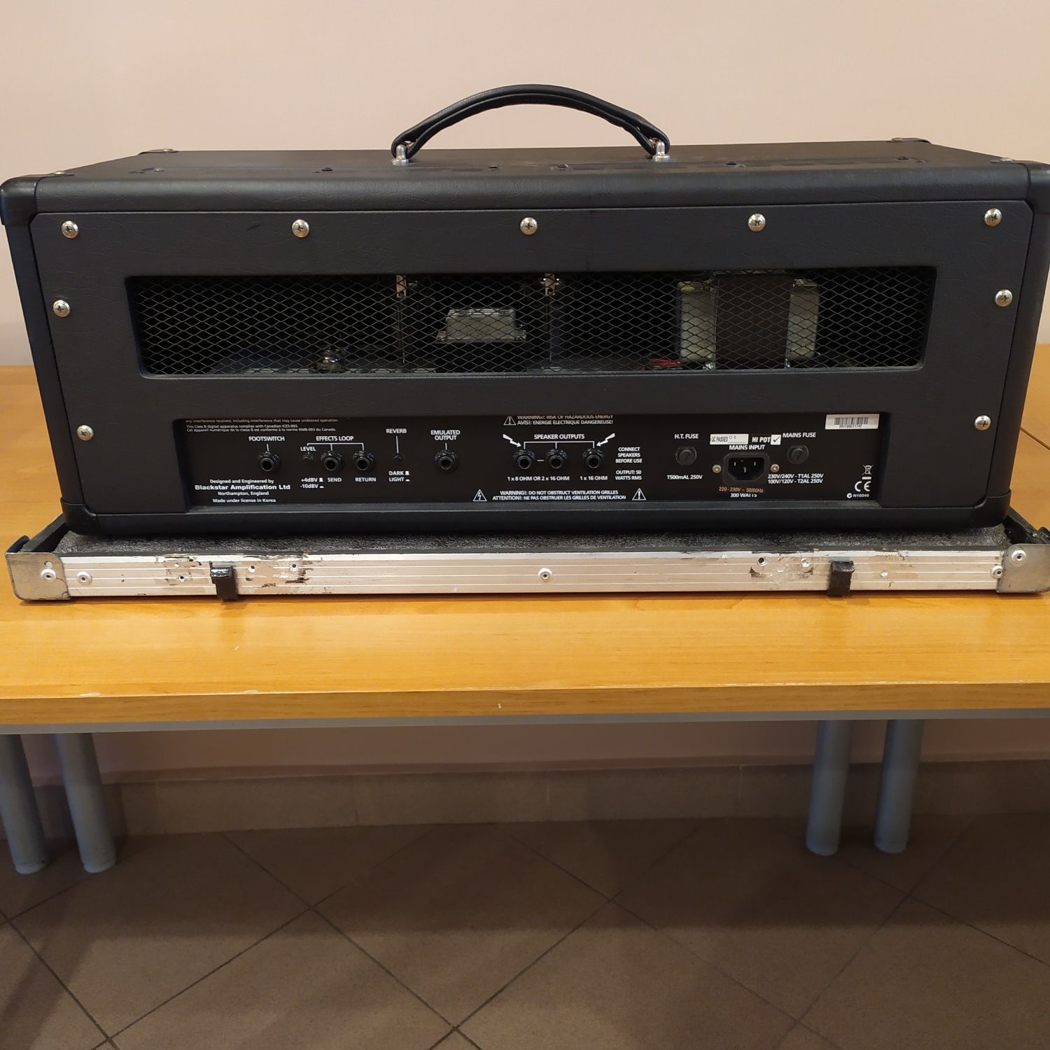 Wzmacniacz lampowy Blackstar ht 50 club +twardy case.