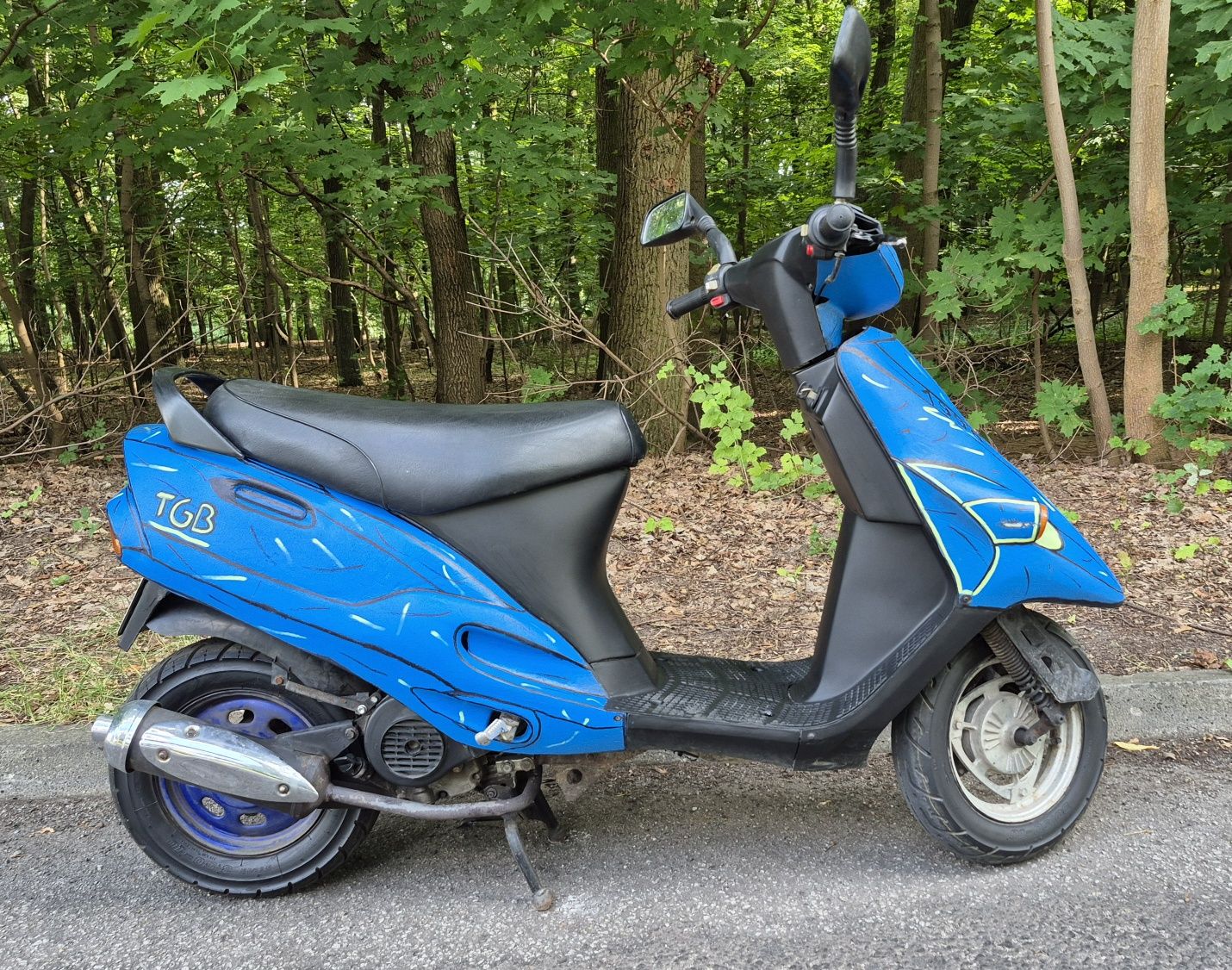 Skuter TGB 49cm świeżo po malowaniu 85km/h Poznań transport