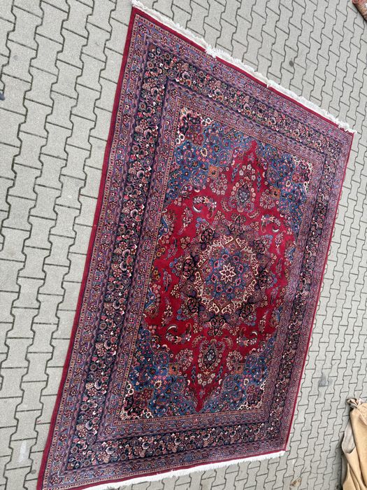 Dywan Orientalny welaniany 345x250 klasyczny persi wzor bordo