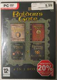 Baldur's Gate Jogo PC 4 DVDs