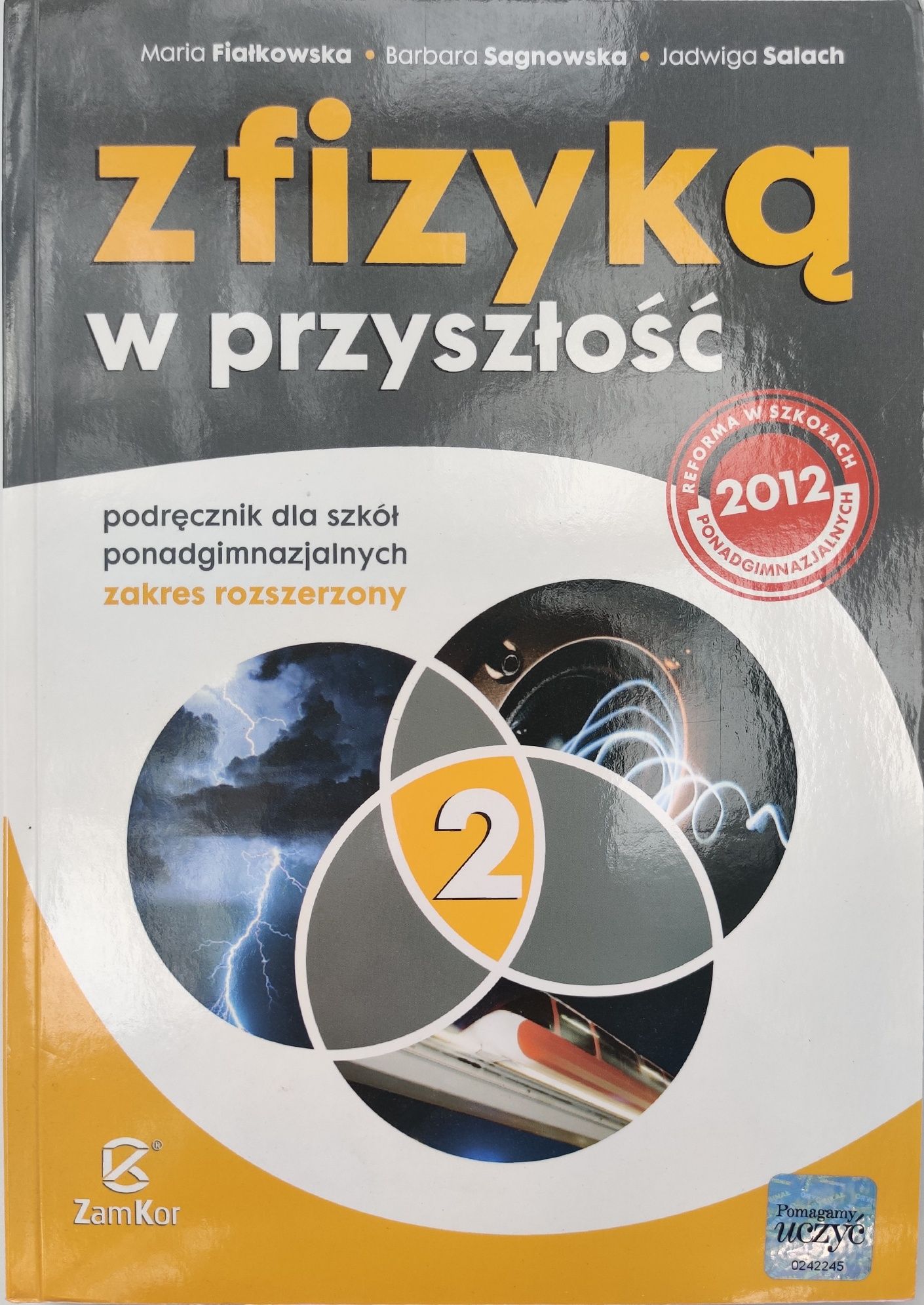 Fizyka 2 zakres rozszerzony, licea i technika, ZAMKOR