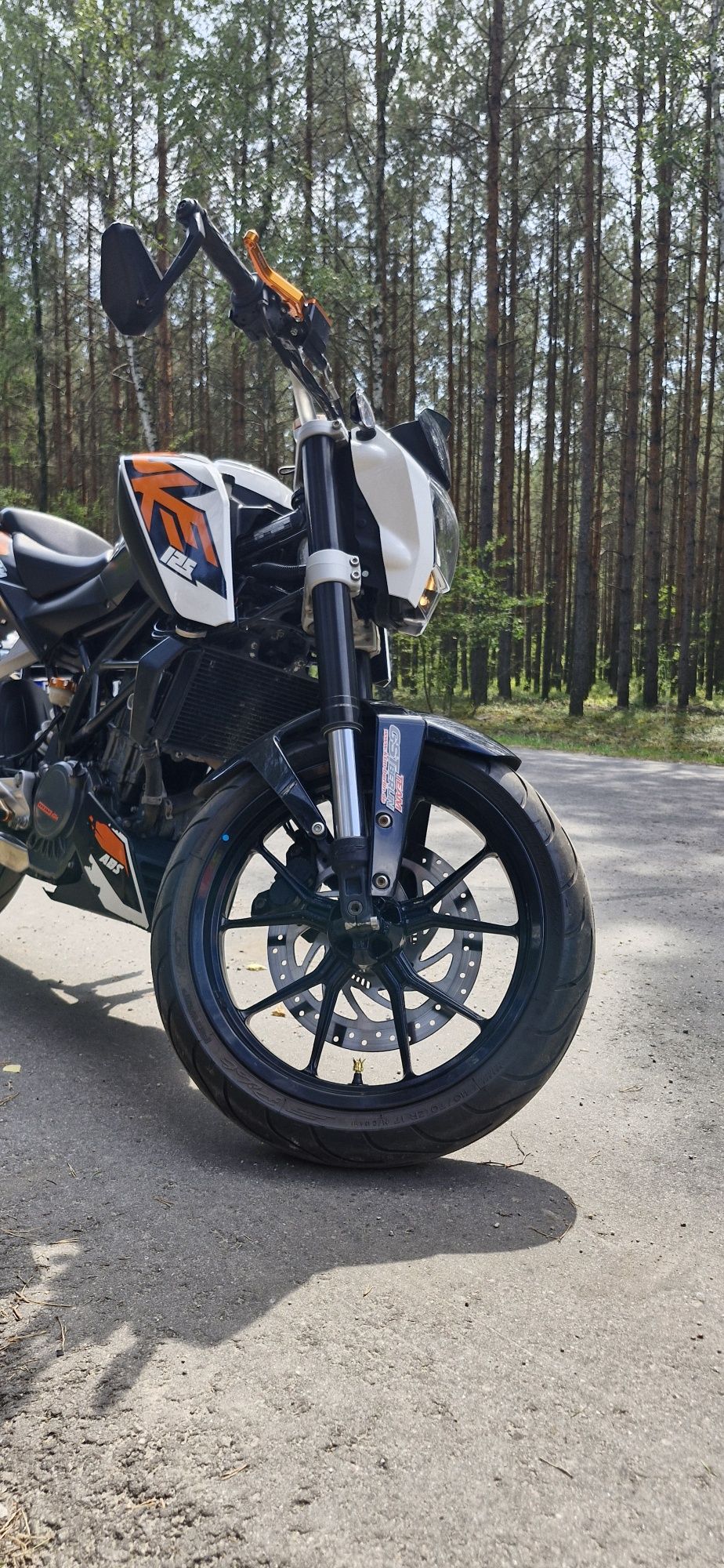 KTM Duke 125 z Niemiec na kat. B
