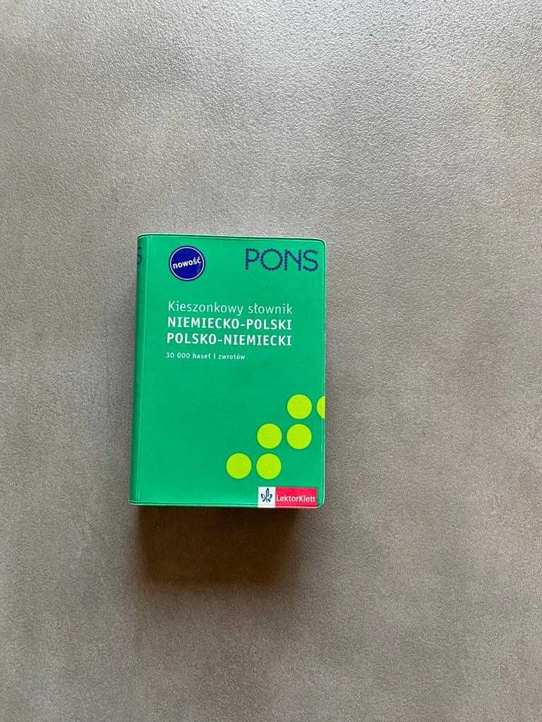 Pons - Kieszonkowy słownik niemiecko-polski polsko-niemiecki