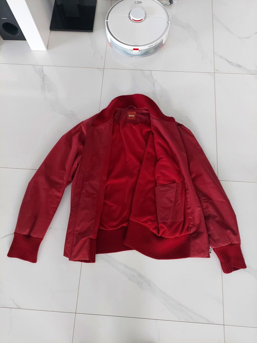 Kurtka Hugo Boss orange 54 XL bomber ocieplana