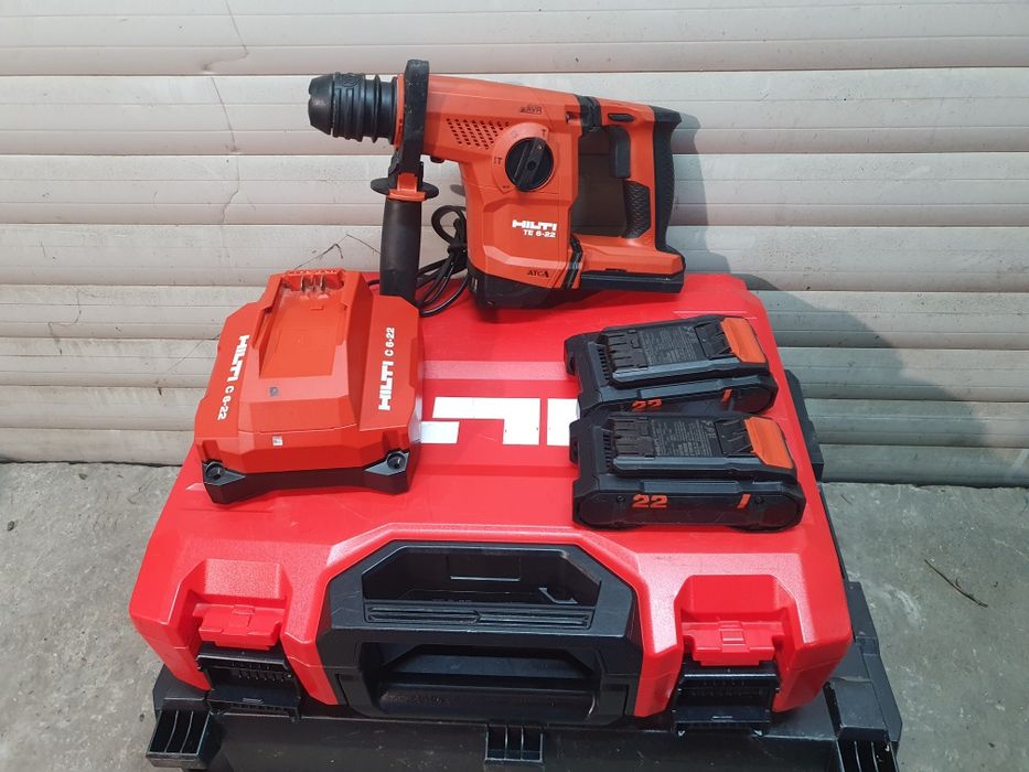 HILTI TE 6-22 NURON ZESTAW 2x aku ,ladowarka  Okazja
