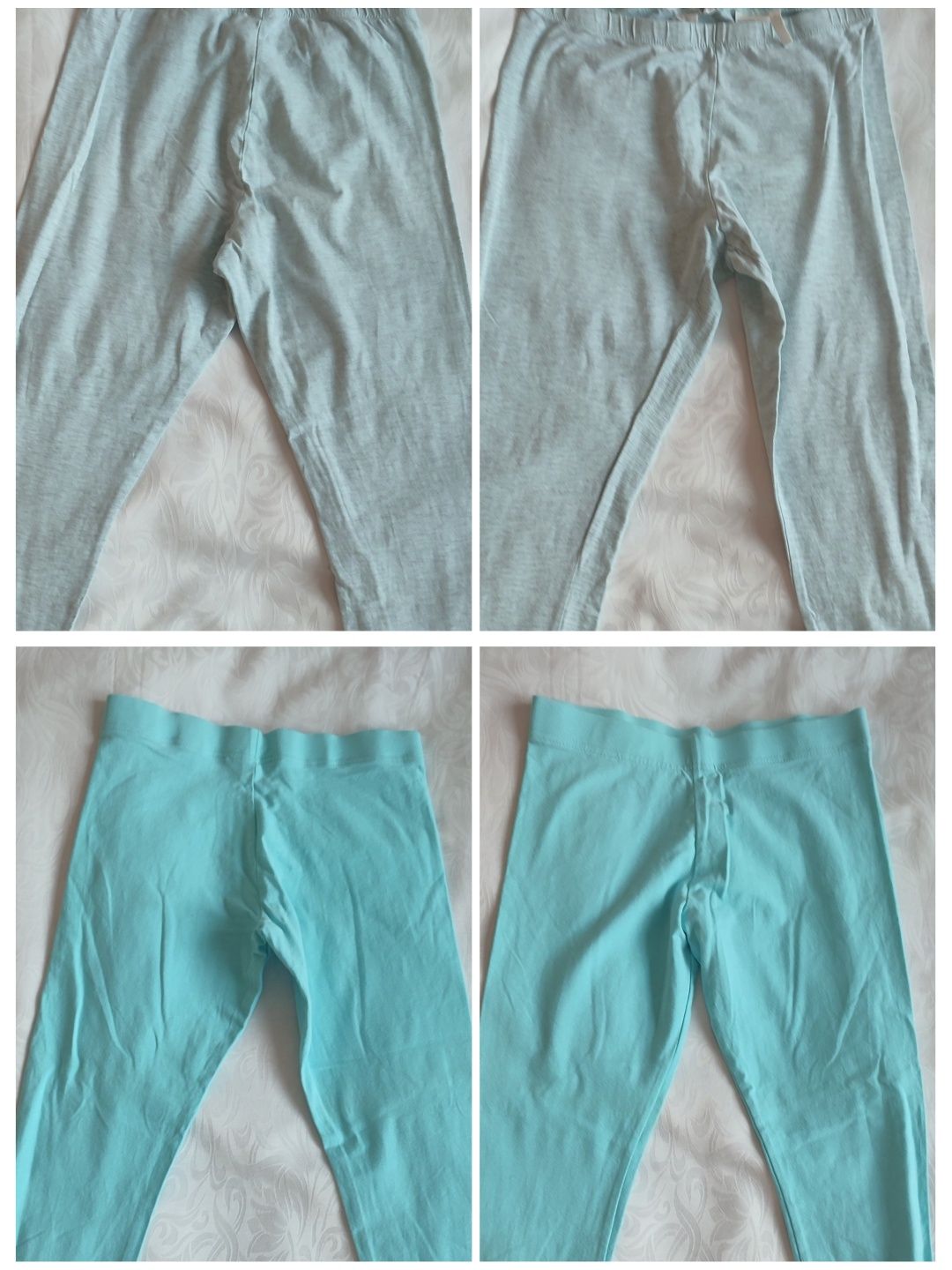 Mini paka 6 par spodni( eleganckie,jeans, dresowe i getry)12/13 lat