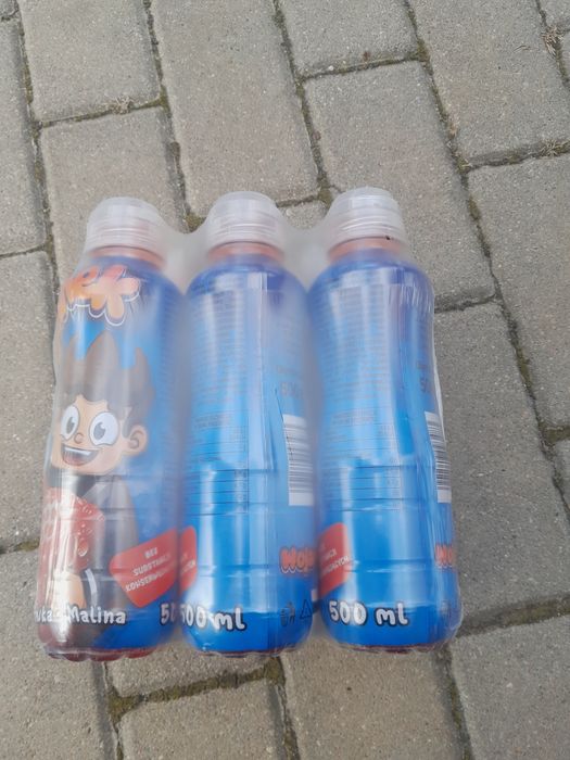 Zgrzewka 6 sztuk wojankow wojanki wojanek 500ml niebieskie