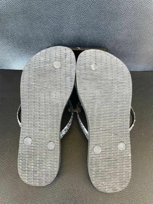 Havaianas glitter senhora plataforma alta
