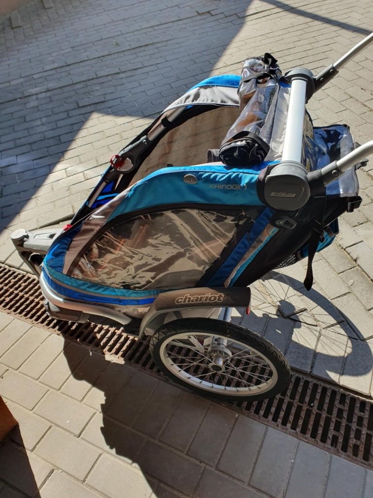 Wózek biegowy z funkcją przyczepki roweroweja Thule