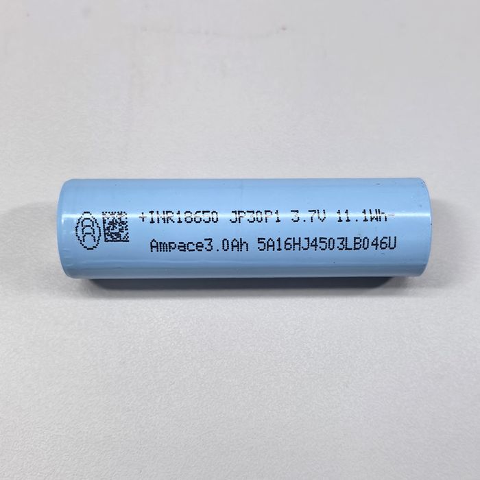 Ampace jp30 ogniwo wysokoprądowe 18650, 140A rozladowania 3000mah