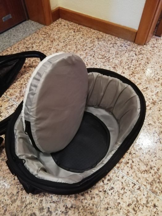 Transportadora com cama para animais de porte pequeno