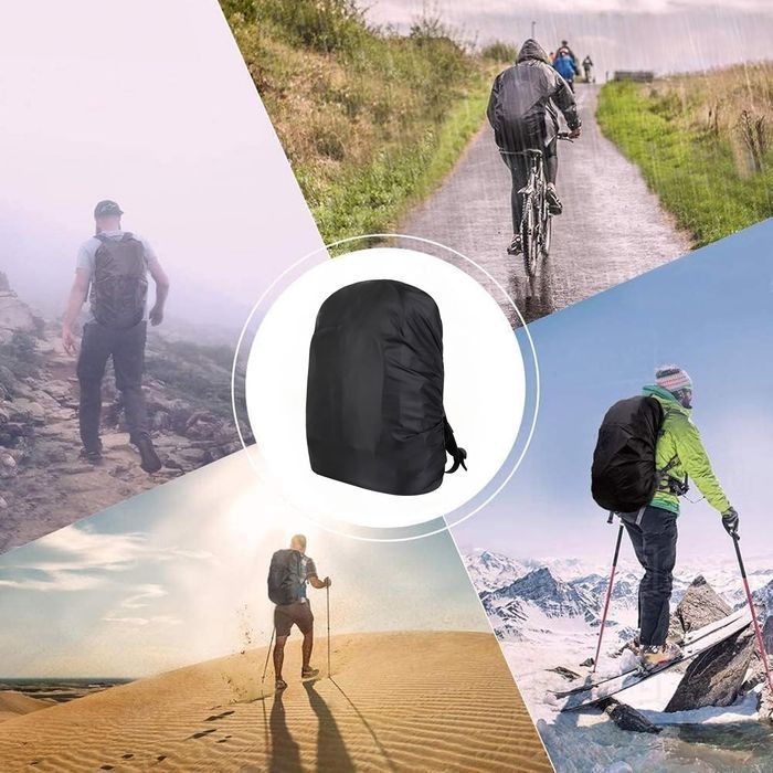 Pokrowiec Na Plecak Osłona Peleryna Przeciwdeszczowa 0-30 l