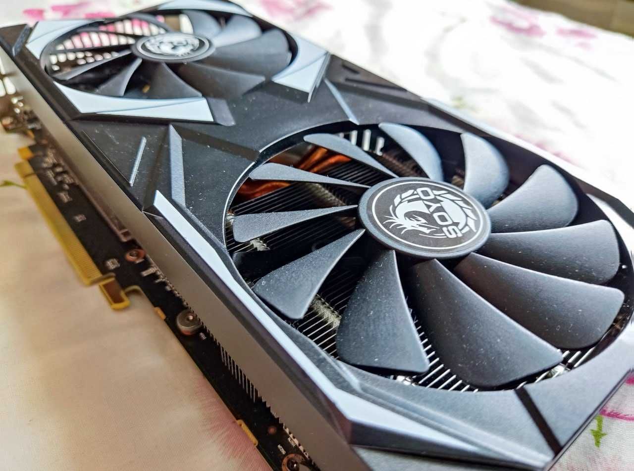 Відеокарта Soyo Asus AMD Radeon RX 5700 XT 8GB 256 bit видеокарта
