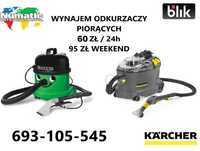 Odkurzacz piorący Karcher Numatic wynajem wypożyczalnia Lublin Świdnik