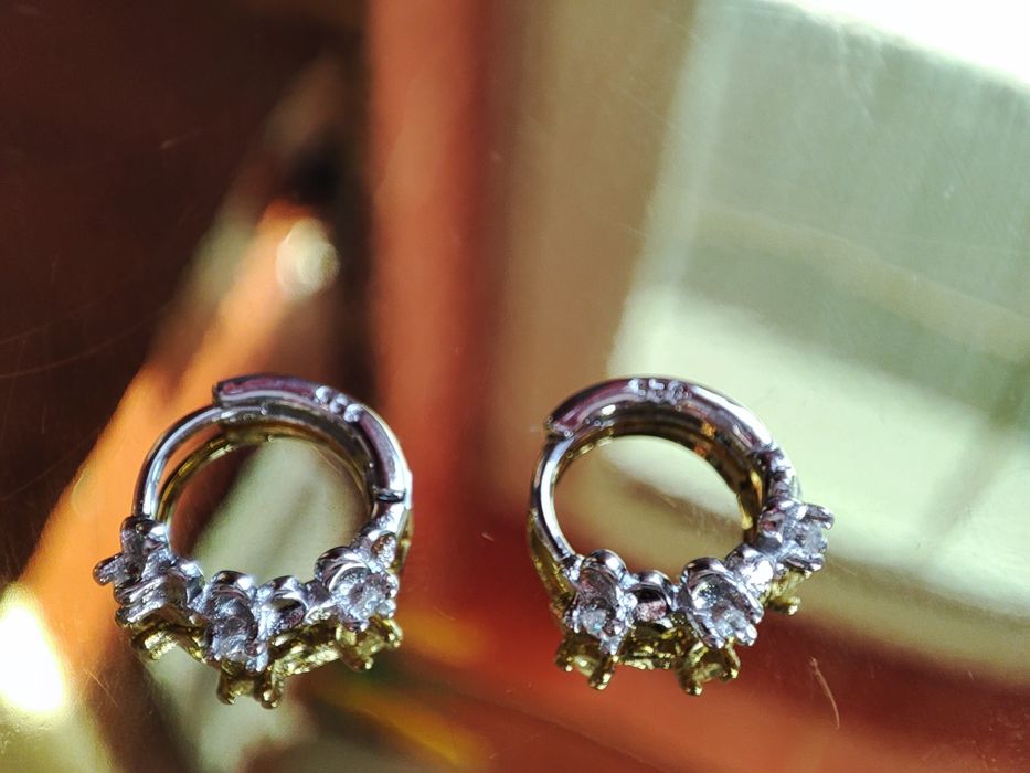 Nowe srebrne kolczyki 925