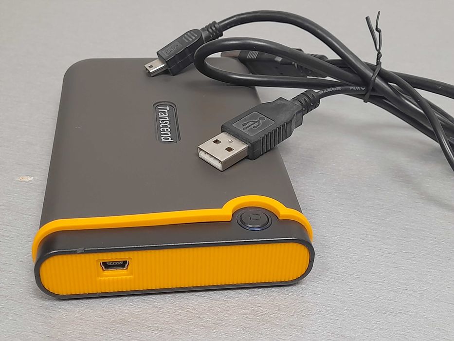 Портативний жосткий диск Transcend Slim StoreJet 500 ГБ