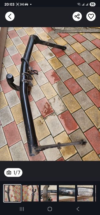 Фаркоп VW Touran / Тоуран