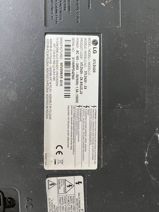 Fonte de alimentação para TV LG 32LD420