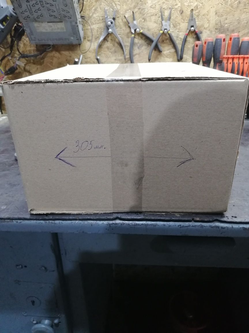 Ящик картонный новый, коробка