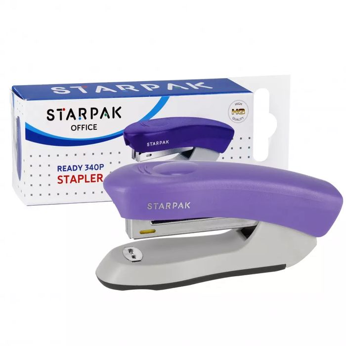 Zszywacz 12k 10 Fioletowy Starpak 521070. Starpak
