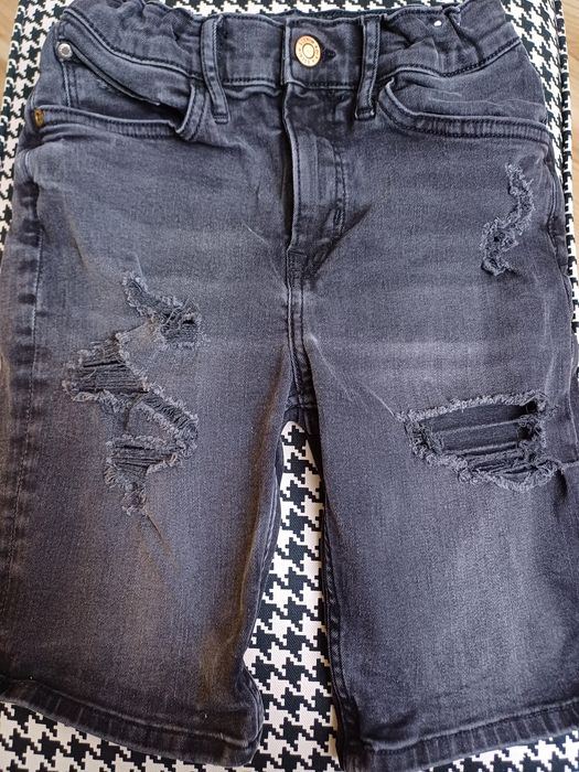 Spodenki H&M 146 cm czarne