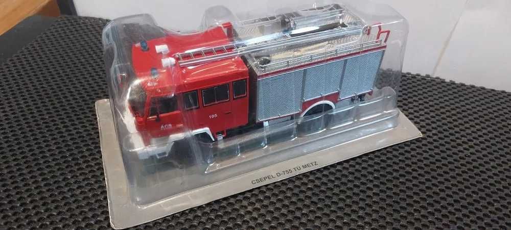 Kultowe Ciężarówki PRLu model CSEPEL D-755 STRAŻ