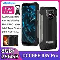 Doogee S89 Pro 8/256GB/6,3"FHD/12000mAh 65 Вт/Helio P90/Нічне бачення