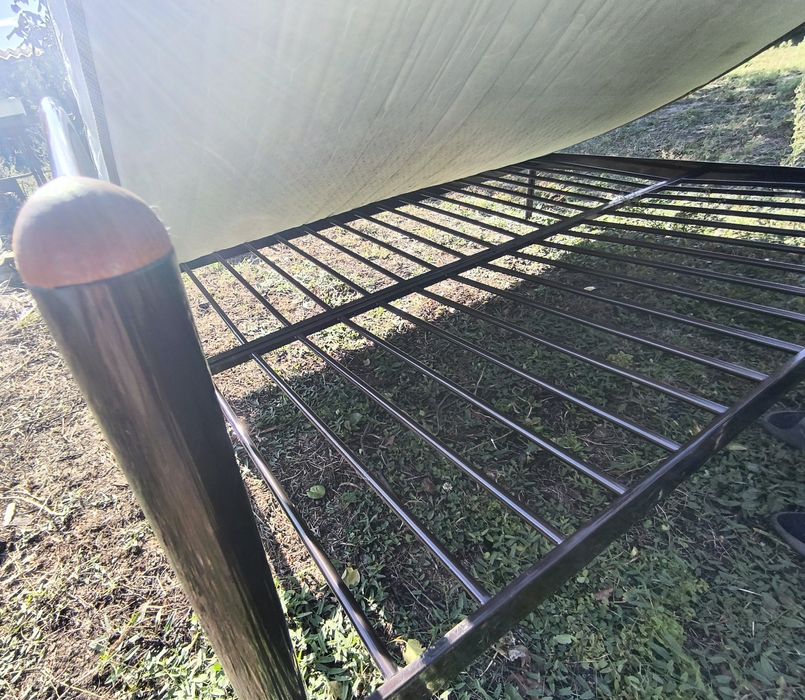 Двoспальная кровать 140х200 с матрасом/ Двоспальне ліжко