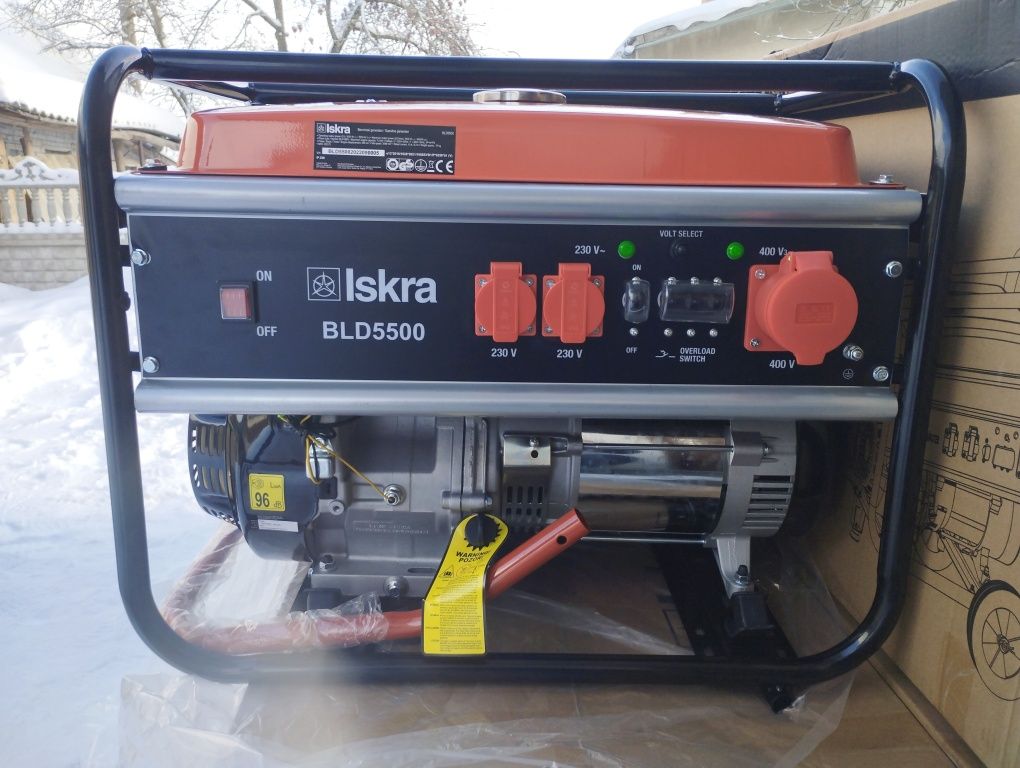 Бензиновий генератор ISKRA BLD5500