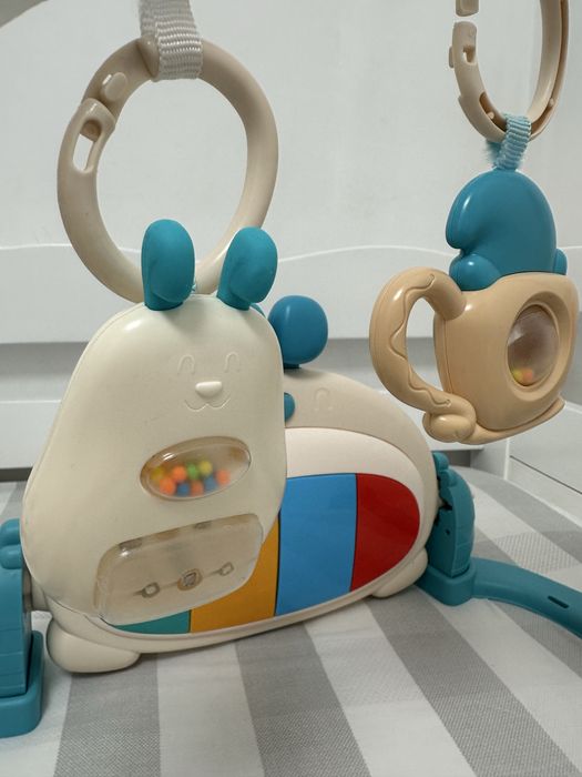 Килимок мобіль дуга5 звукових режимів підсвічування 5 іграшок підвісок