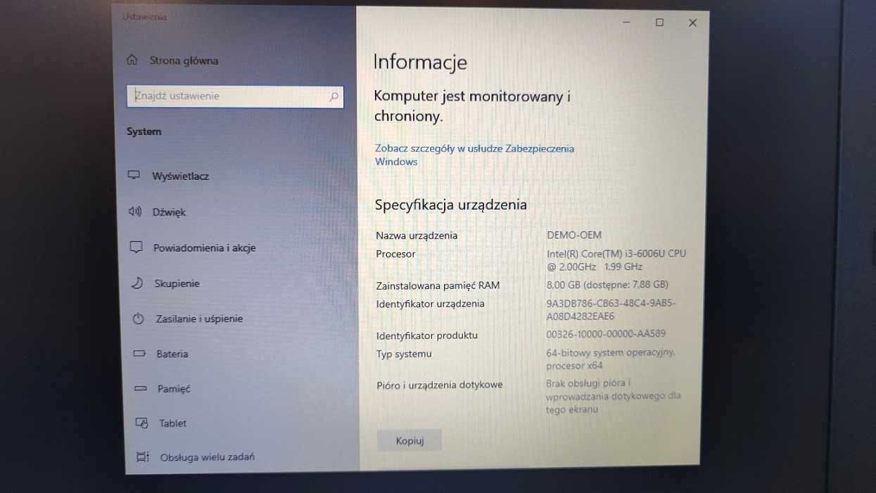 Prezent na komunię Laptop Acer Aspire 3 A315-51 serie 8GB szybki