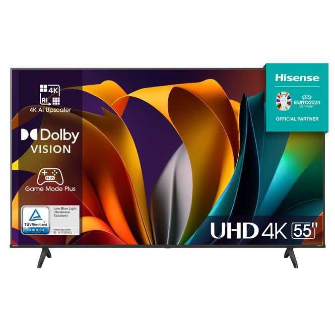 55" 4К UHD 2024 HISENSE Смарт 55A6N Німеччини Новий