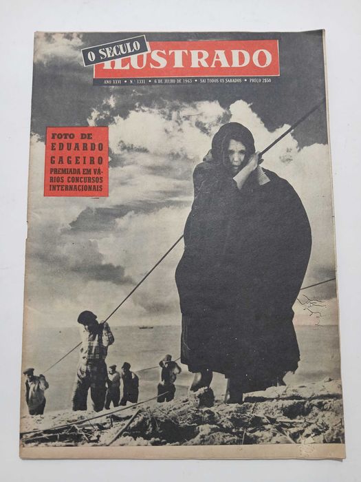 Revista Sec. ilustrado - c/ iconica fotografia de Eduardo Gageiro 1963