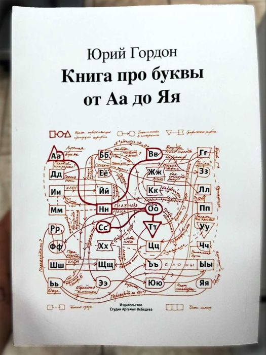 Книга Юрий Гордон "Книга про буквы от Аа до Яя"