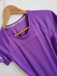 Nike koszulka sportowa damska logowana t-shirt M