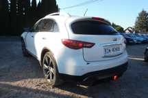 Infiniti QX70 2016r, 3.7 Benzyna. AUTOMAT Uszkodzony przód. Jeździ.